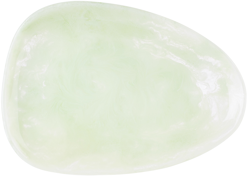 The Conran Shop Green Large Pamana Platter In Celadon Gloss
