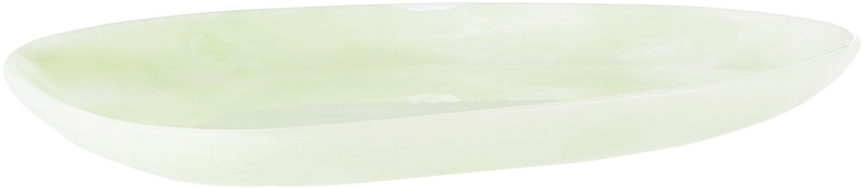 The Conran Shop Green Large Pamana Platter In Celadon Gloss