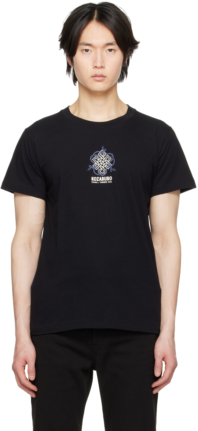 Black & Navy New Age T-Shirt