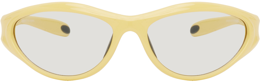 BONNIE CLYDE Yellow Angel Sunglasses