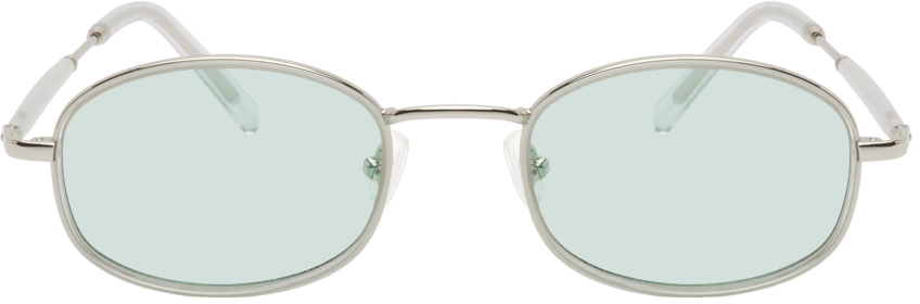 BONNIE CLYDE Silver No. 7 Sunglasses