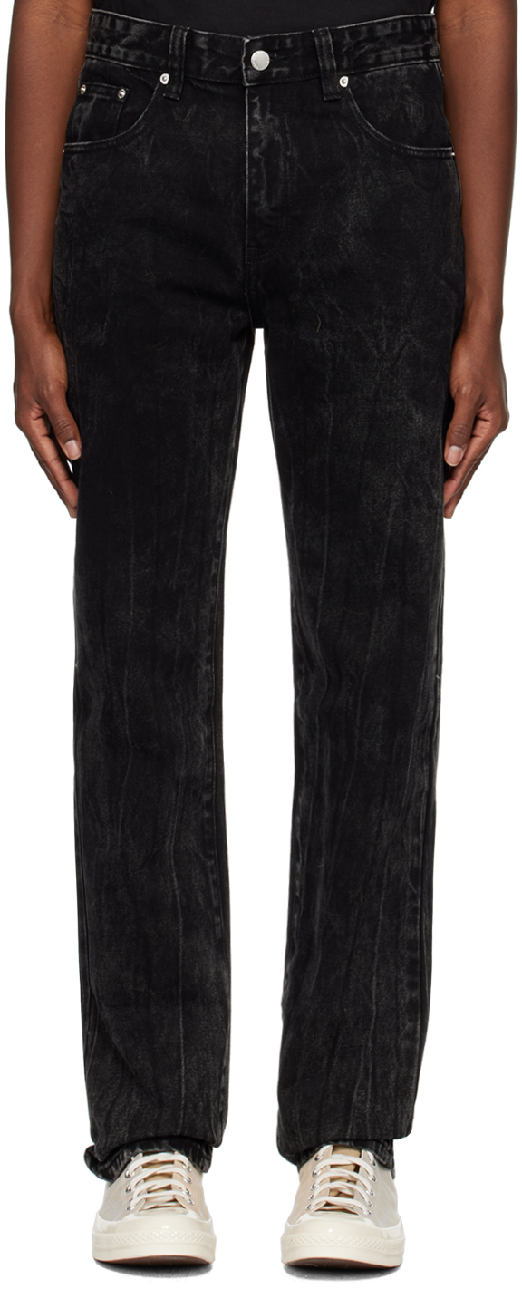 Black Shimmer Jeans