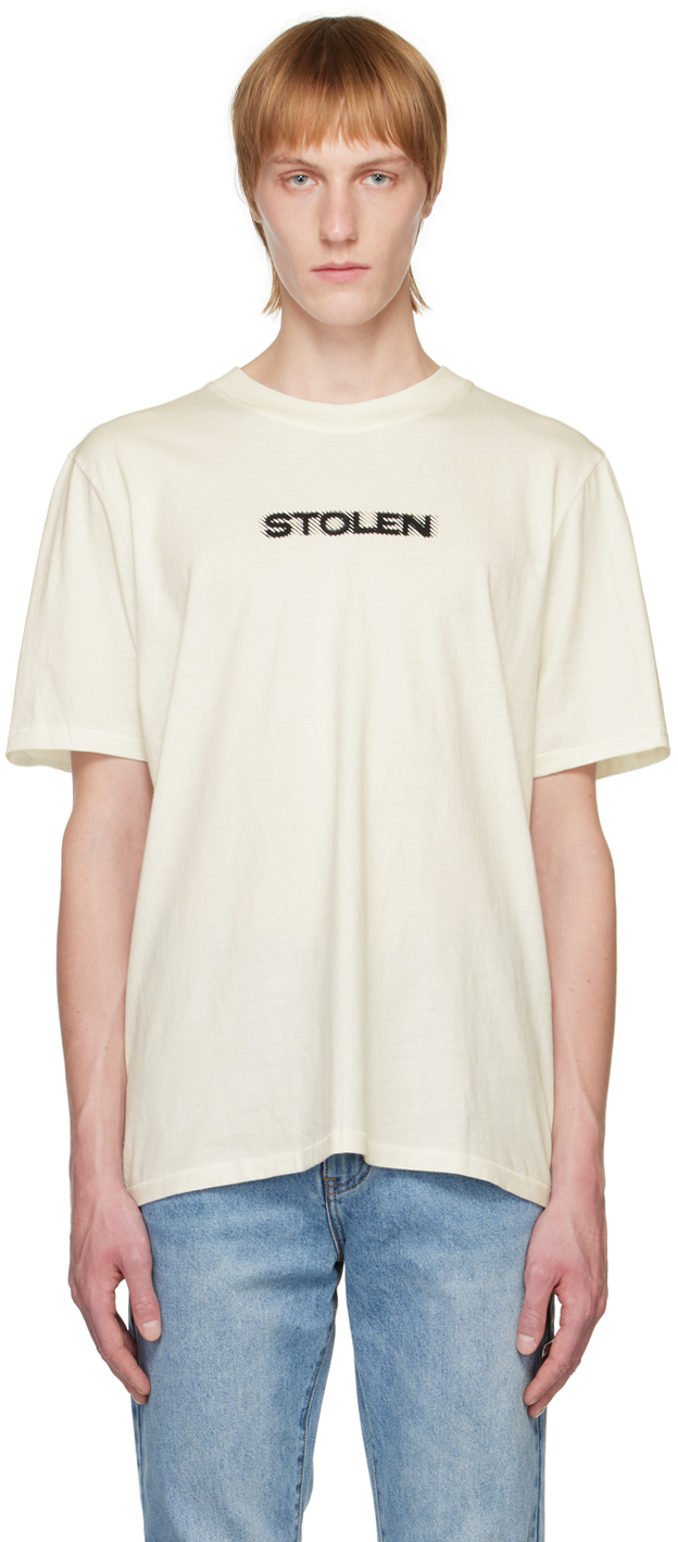 White Buzzsaw T-Shirt by Stolen Girlfriends Club on Sale