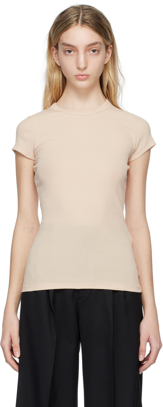Filippa K Soft Cotton T-shirt In Rosa