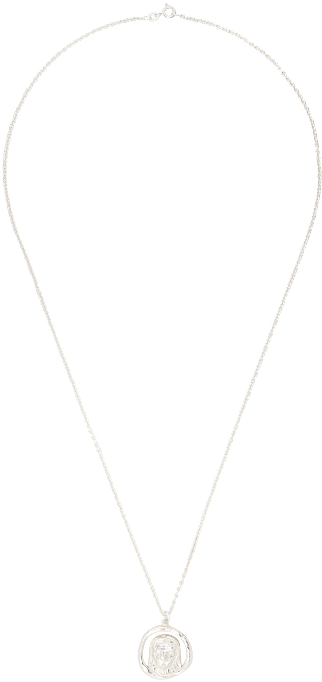 【関税込み】Filippa K シルバー Stockholm Lion ネックレス Silver Stockholm Lion Necklace by Filippa K on Sale