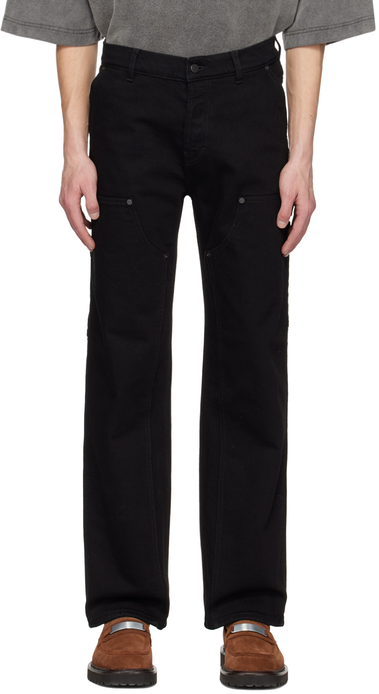 安心の関税送料込み メンズ パンツ LOOSE STRAIGHT Relaxed fit jeans night black ボトムス、 パンツ