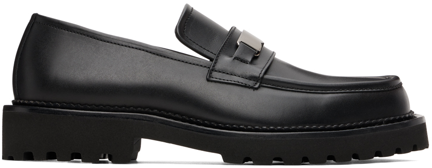 Filippa K Black Calfskin Loafers