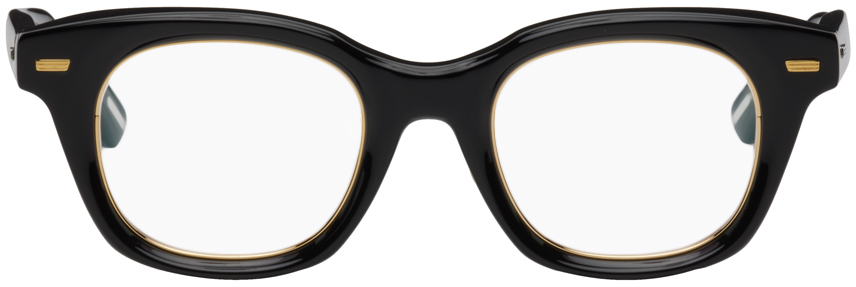 Yuichi Toyama Black 5 Diablo Eyeglasses In Black/ Gold | ModeSens