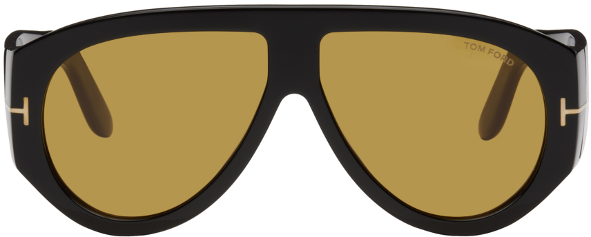 Ssense Uomo Accessori Occhiali da sole Black Snowdon Sunglasses 