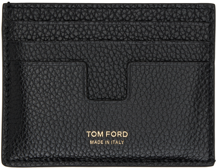 TOM FORD: Black Classic Card Holder | SSENSE UK