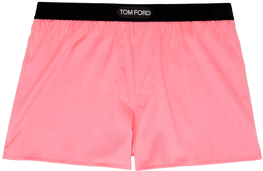 Tom Ford Pink Patch Boxers Ssense Uk