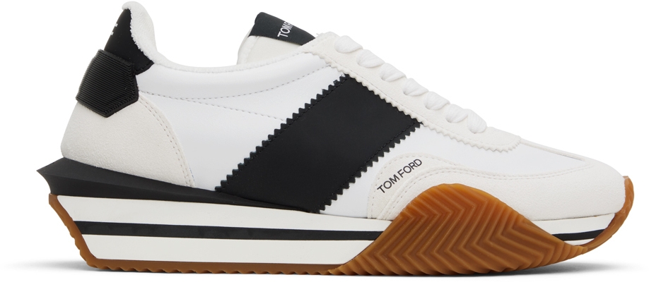 Tom Ford White James Sneakers