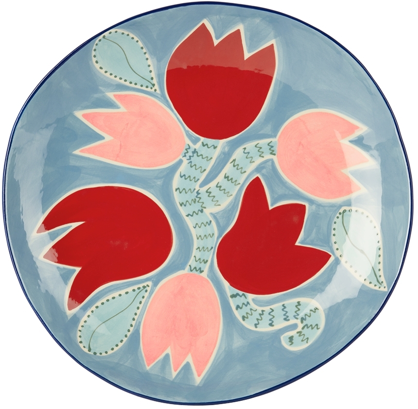Laetitia Rouget Blue Tulip Fruit Platter