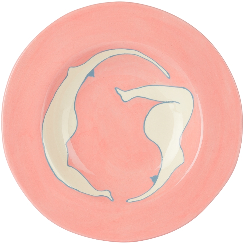 Laetitia Rouget Pink Together Dinner Plate In Together Pink