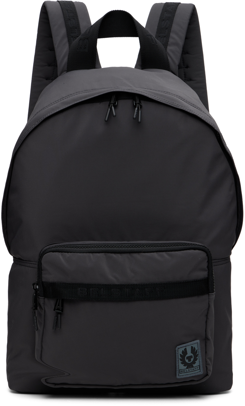 Belstaff Gray Urban Backpack In Iron Grey