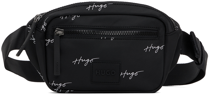 Hugo Black Ethon Belt Bag In Black 001