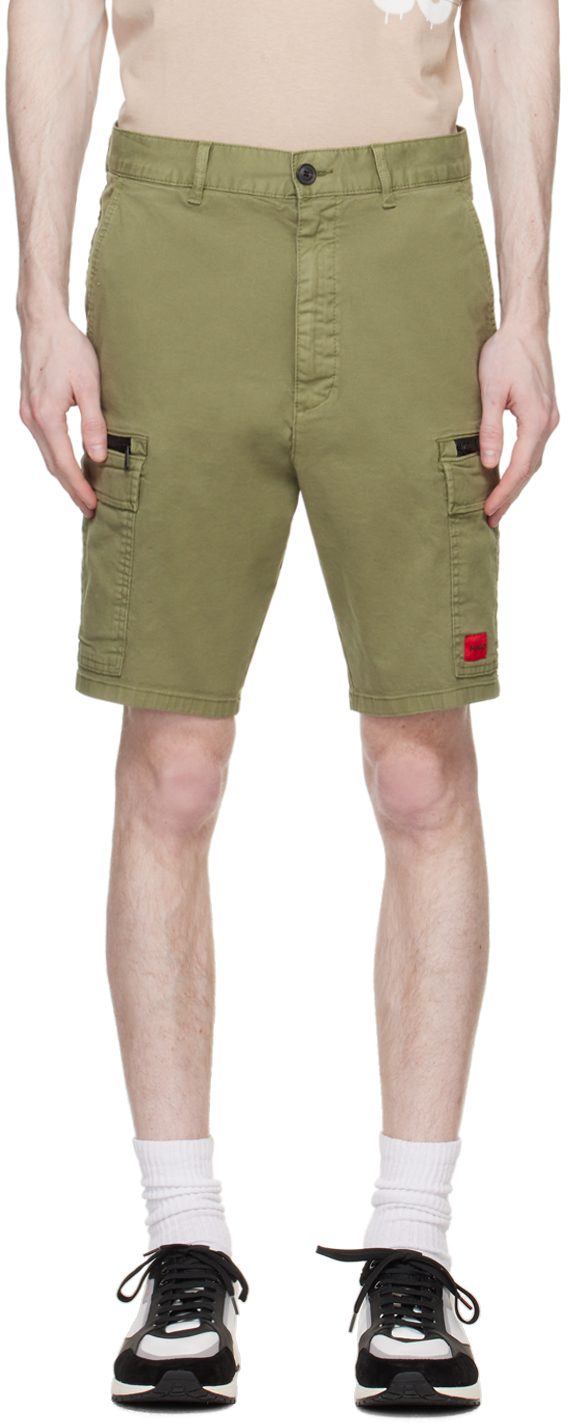 Hugo Johny Cargo Shorts Green