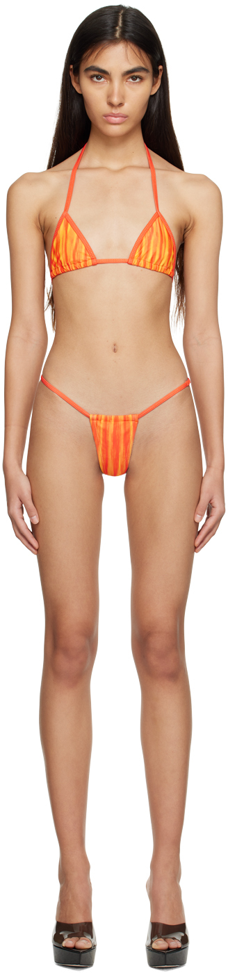 Orange Trucker Bikini