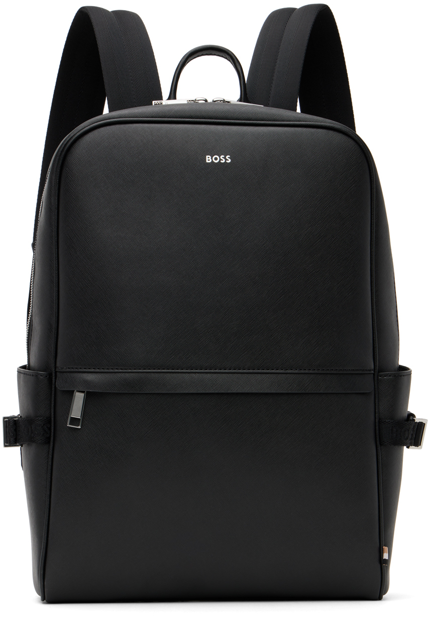 Hugo Boss Black Zair Backpack In Black 001