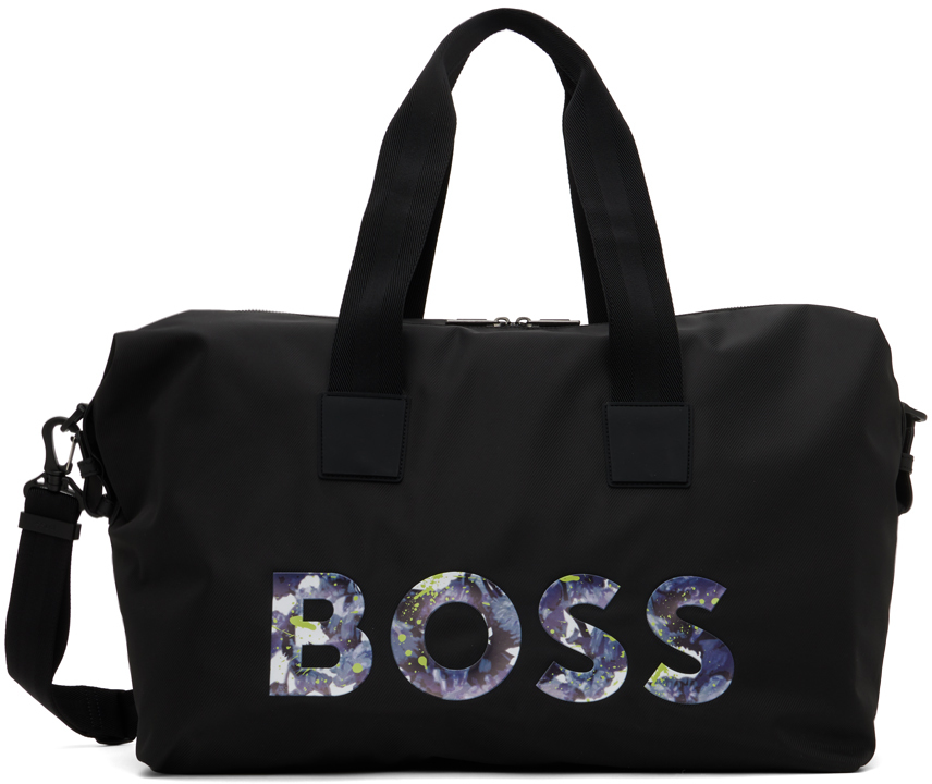 Hugo Boss Black Logo Bag In 001 Black