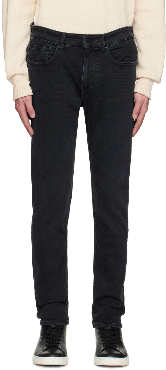 Hugo Boss Black Slim-fit Jeans In Black 004
