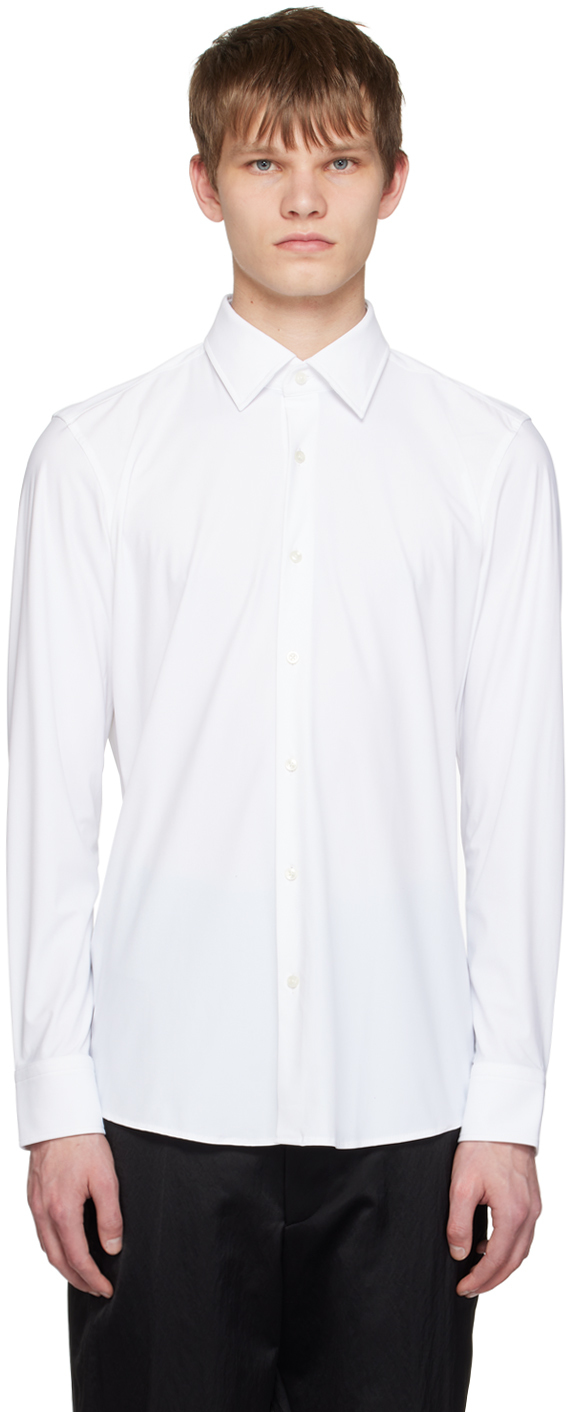 Hugo Boss Slim Fit Shirt In White
