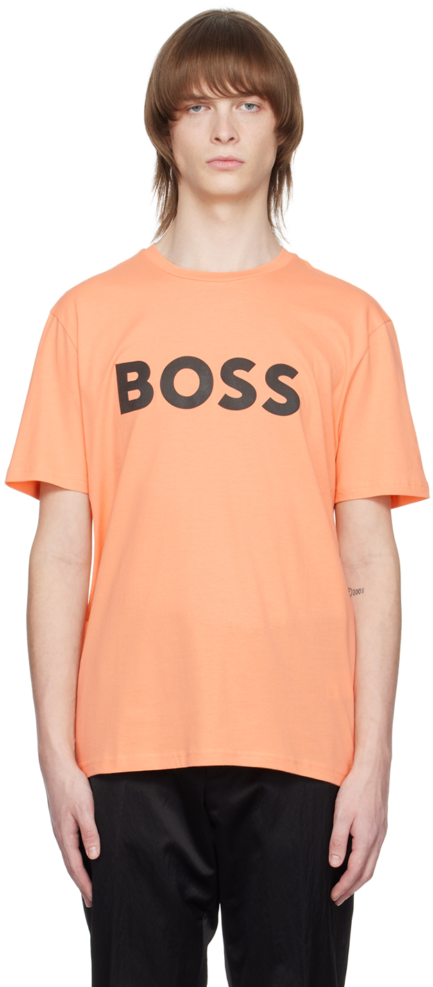 Printed T-Shirt by BOSS Sale
