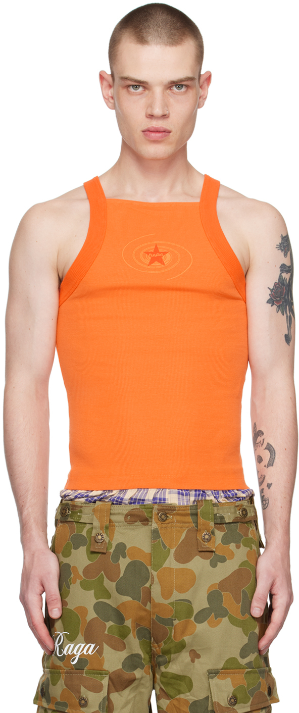 Raga Malak Orange Mm. O Star Tank Top | ModeSens