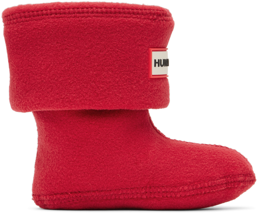 Hunter Kids' キッズ｜レッド Boot ソックス In Red