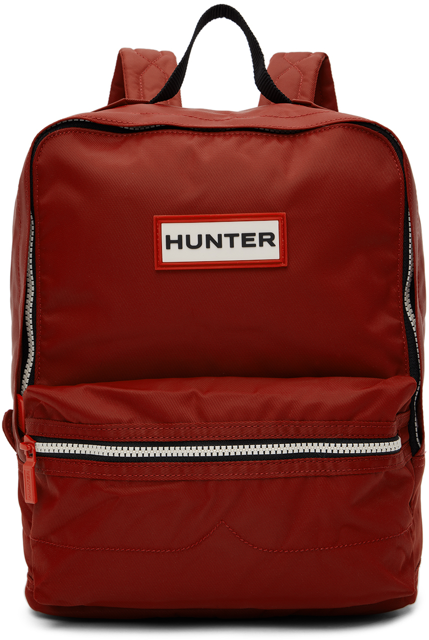 Kids Red Patch Backpack