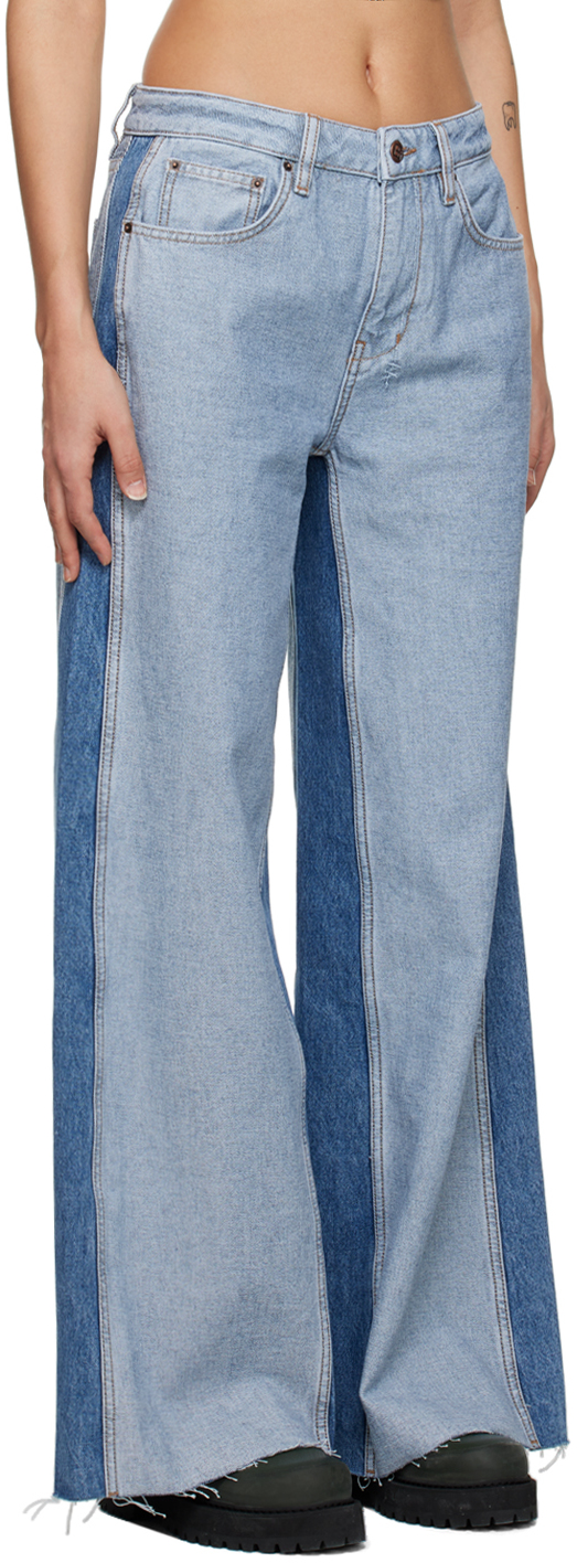 KSUBI BLUE SWINGER RECREATE JEANS