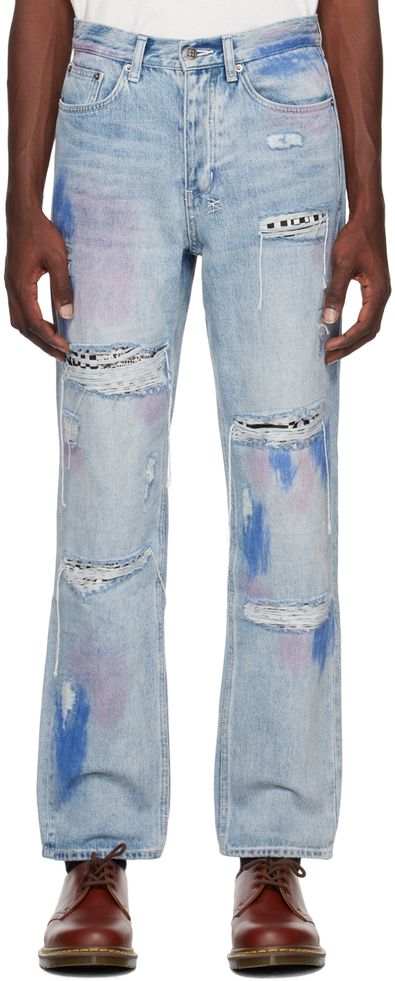 Off-White Lace-Up Leather Pants Ssense Uomo Abbigliamento Pantaloni e jeans Pantaloni Pantaloni di pelle 