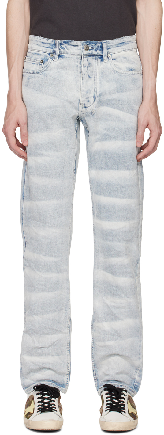 Ksubi Blue Hazlow Elektrik Jeans In Denim