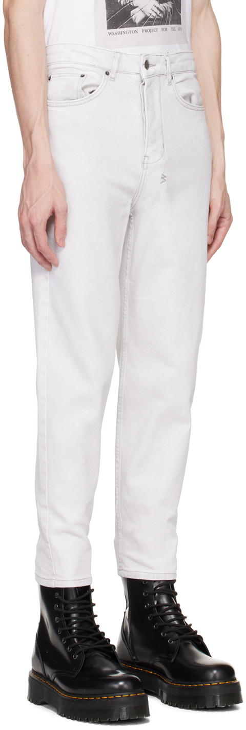 KSUBI GRAY BULLET HABITS JEANS