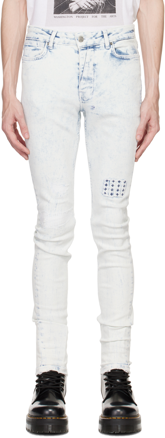 Ksubi Off-white Van Winkle Remnant Jeans