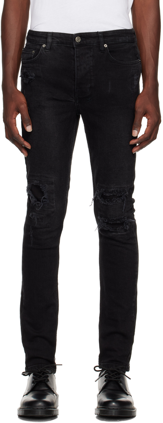 Ksubi: Black Chitch Boneyard Jeans | SSENSE