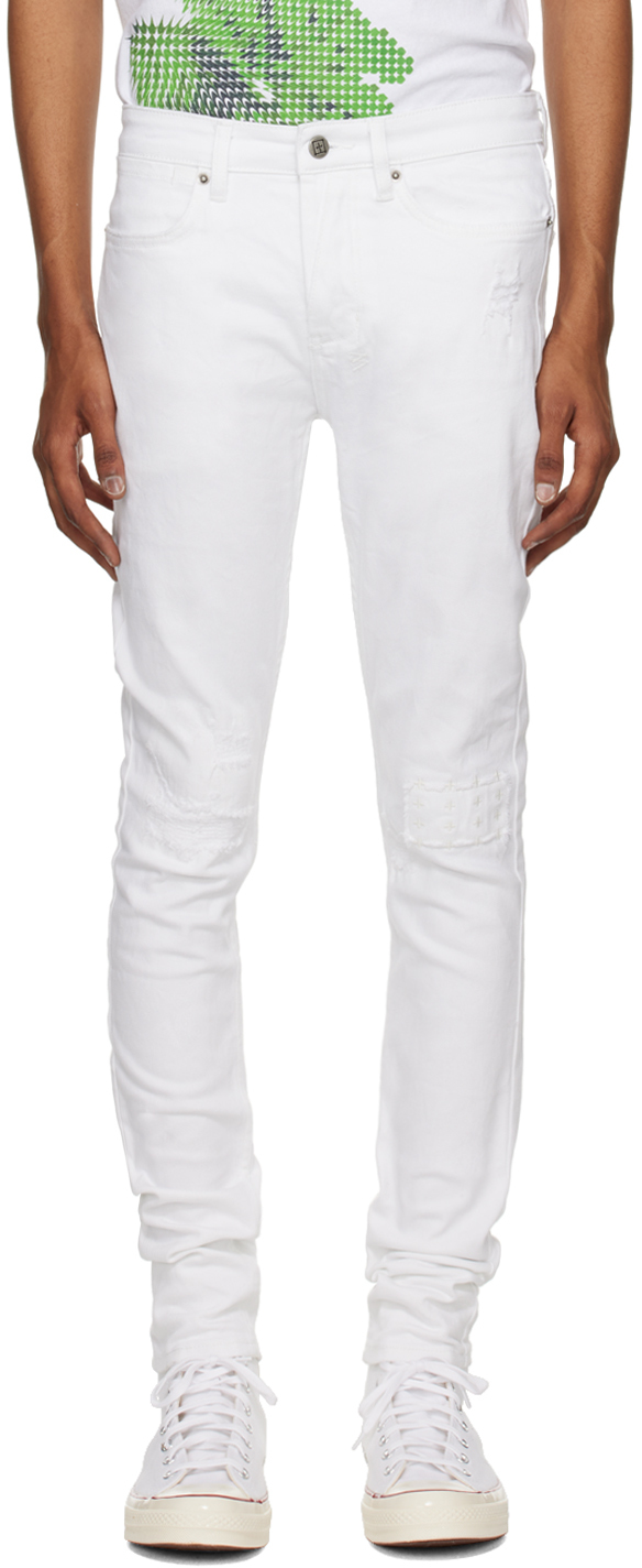 Ksubi: White Van Winkle Whiteout Jeans | SSENSE