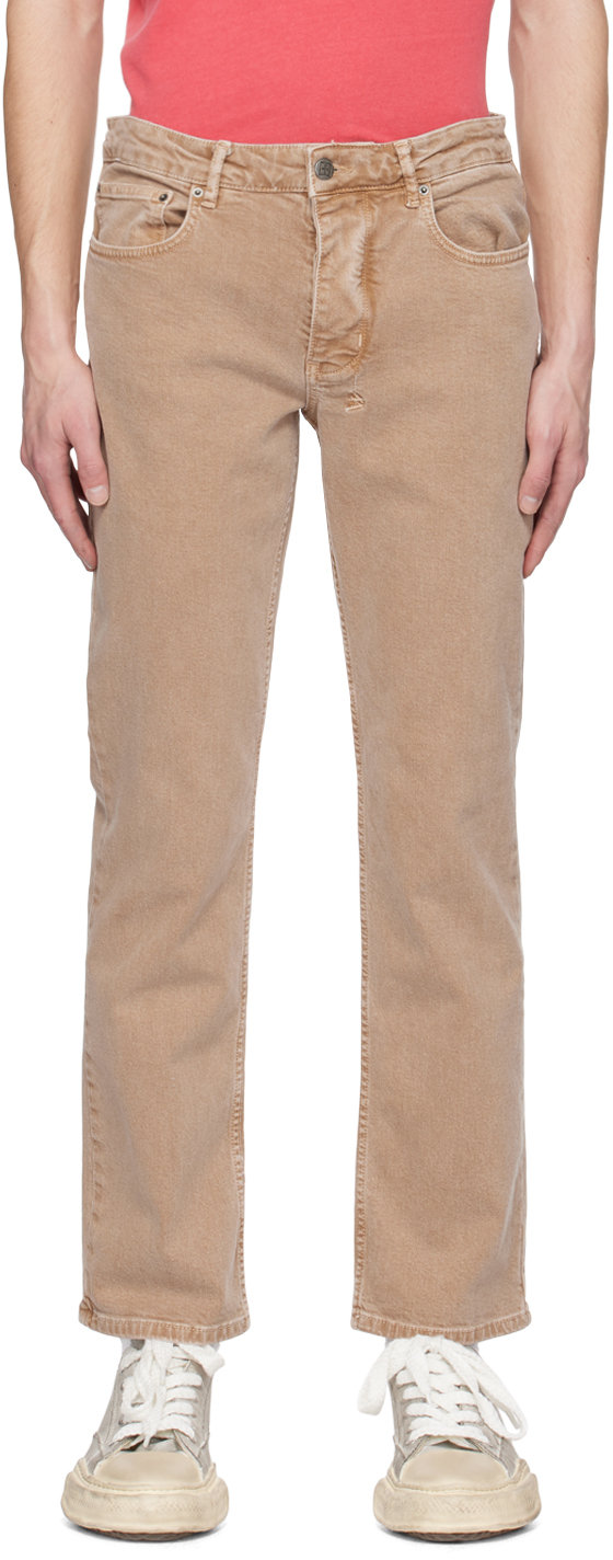 Ksubi Brown Hazlow Dune Jeans SSENSE UK