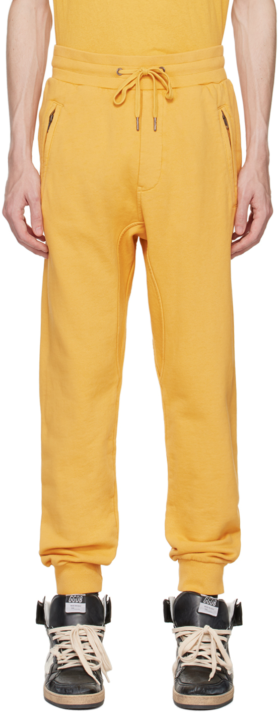 Ksubi Yellow 4x4 Lounge Pants