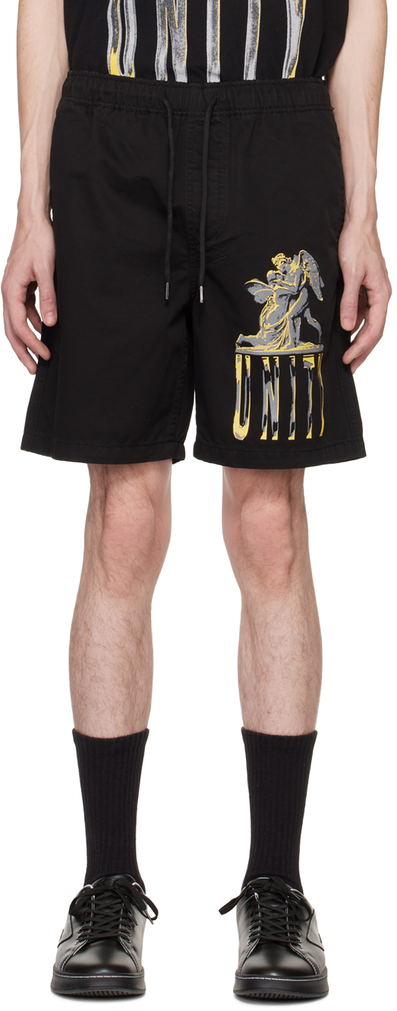 Ksubi Black Lovesik Shorts SSENSE UK