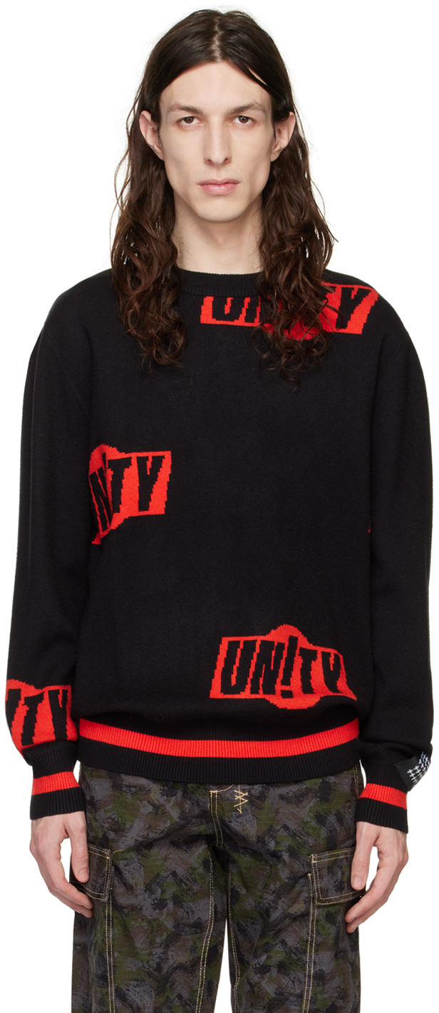 Ksubi: Black Unity Sweater | SSENSE Canada