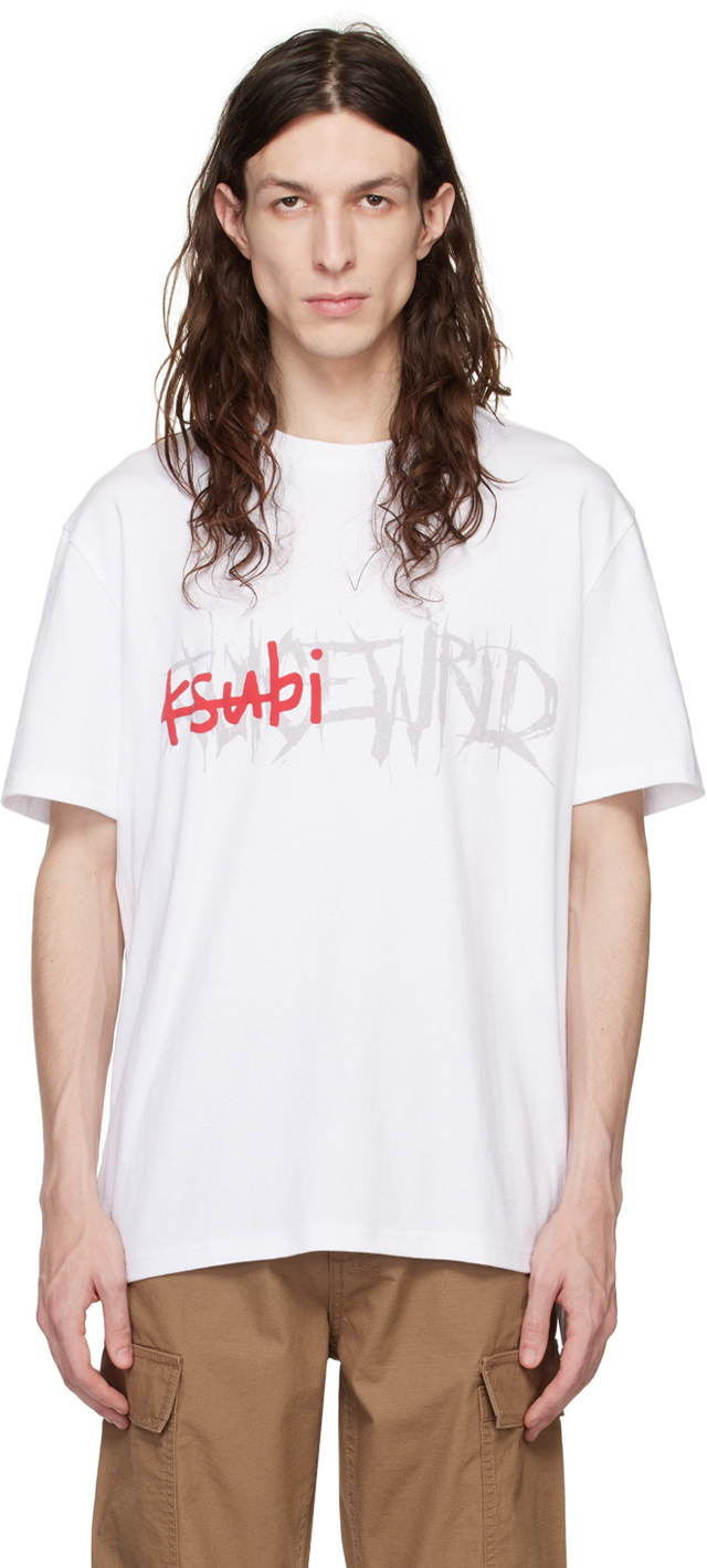 Ksubi White Juice WRLD 999 CLUB Edition Never Die Kash T-Shirt