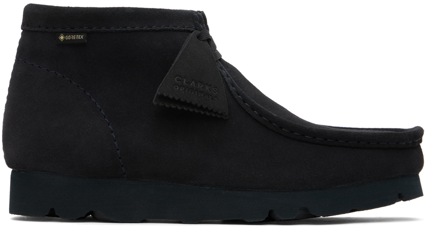 Navy Beams Edition Wallabee Boots