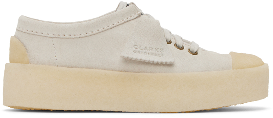 Clarks Originals Off-White Tor Hoop Sneakers