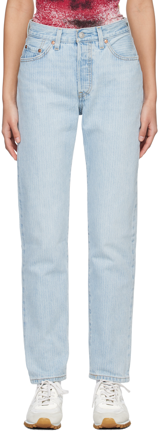 Levi's Blue 501 '81 Jeans In Linear Motion