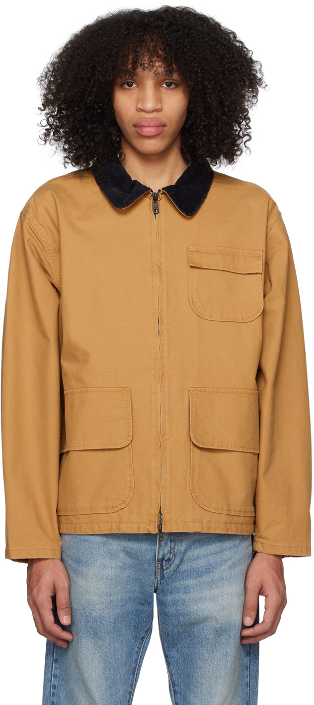 Levi's Men's Faux Shearling Shortie Rancher Jacket in Brown | Smart Closet