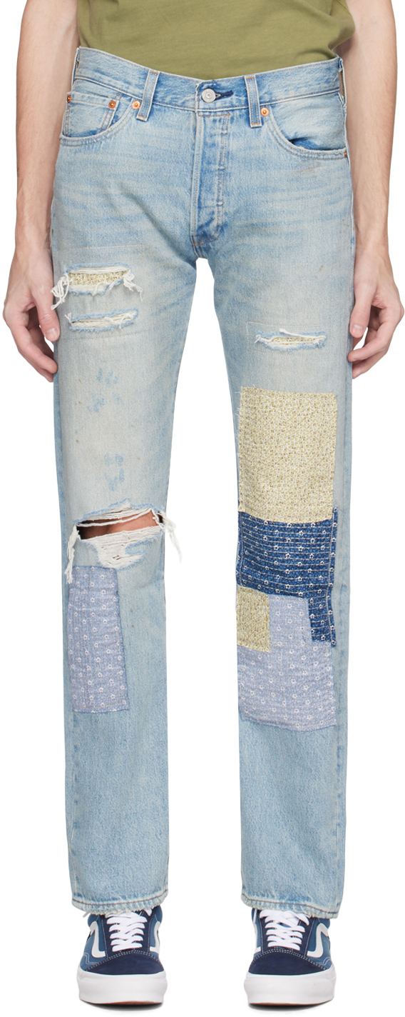 Shop Levi's Indigo 501 Original Jeans
