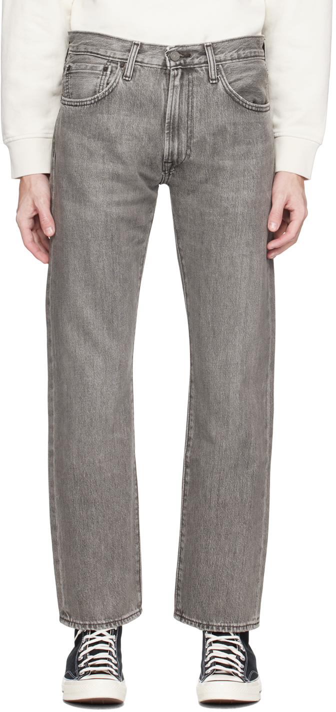 Levi's Gray 551 Z Jeans In Grey