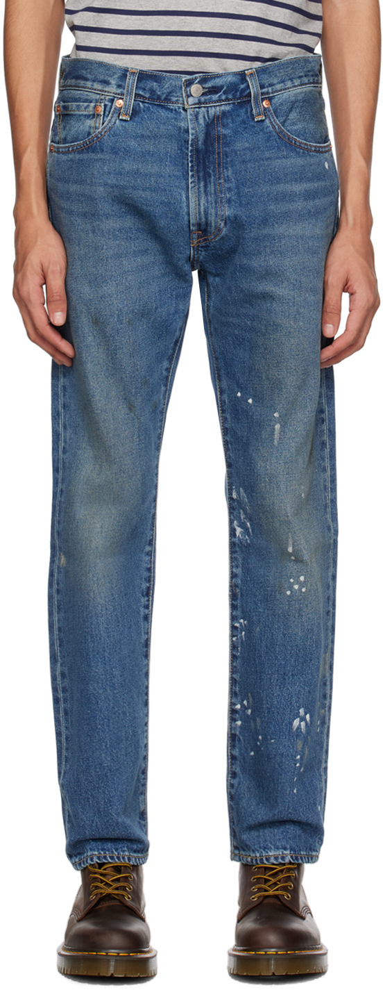 Levi's Blue 551 Z Jeans In Indigo