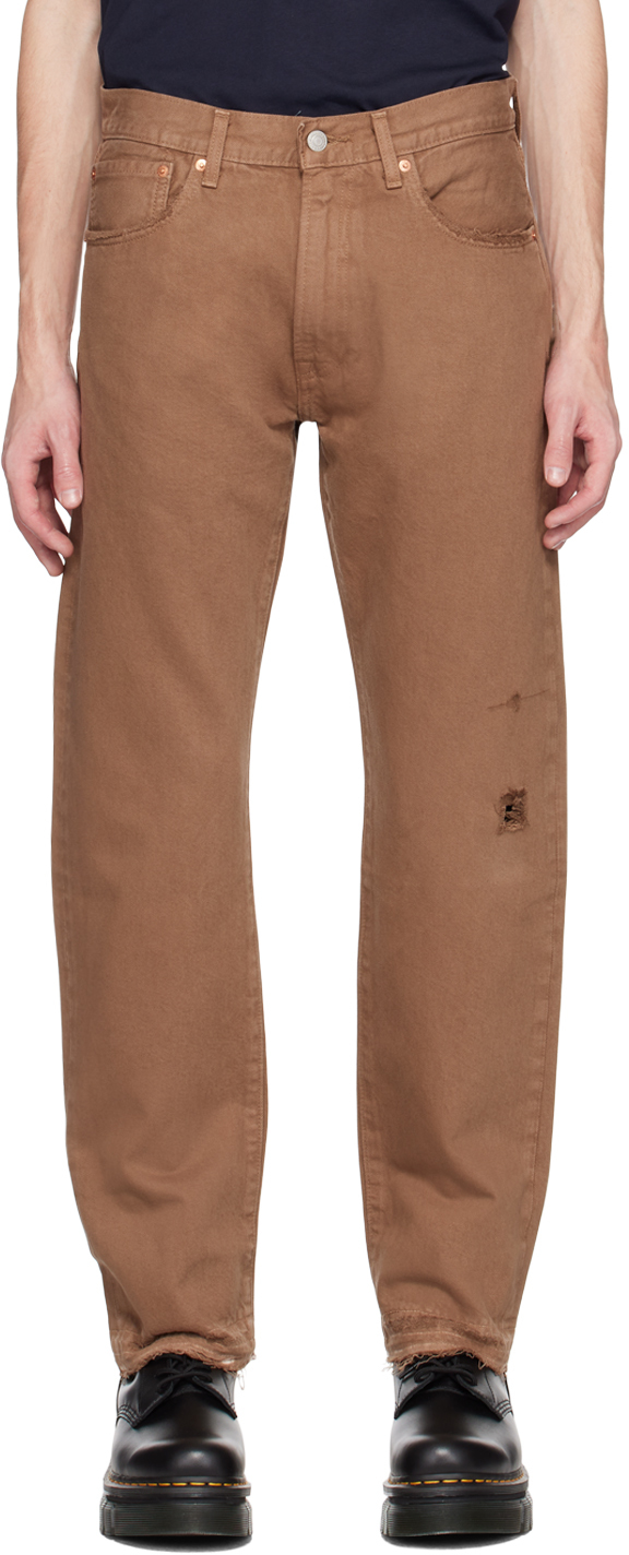 Shop Levi's Brown 551 Z Jeans